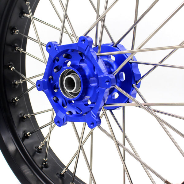 KKE 17 Inch CUSH Drive on Road Supermoto Wheels Rims For SUZUKI DRZ400SM 2005-2024 - Image 4