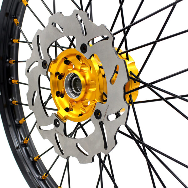 KKE 21 & 19 MX Wheels Rims for SUZUKI RMZ250 2007-2024 RMZ450 2005-2024 Black Spokes - Image 14