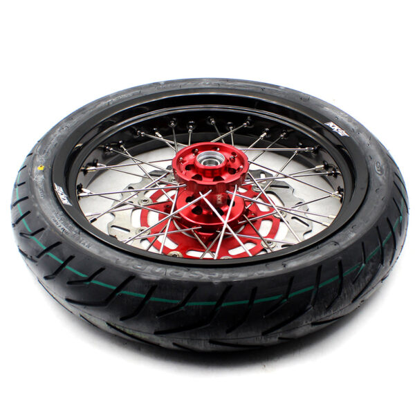 KKE 17 Inch Supermoto Wheels Tires for SUZUKI RMZ250 2007-2024 RMZ450 2005-2024 - Image 5