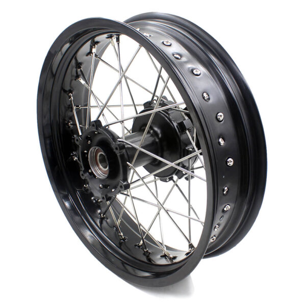 KKE 2.5*19/4.25*17 CUSH Drive Supermoto Wheels Set for KTM 990 950 Adventure 2003-2015 - Image 5