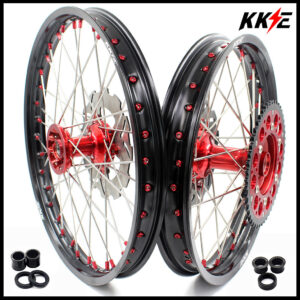 KKE Motorcycle 21″ 18″ or 21″ 19″ Enduro Spoked Wheels For HONDA XR650R 2000-2008