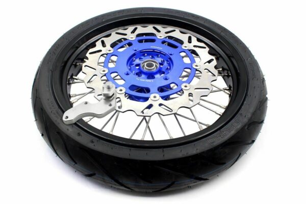KKE 17inch KX450 KX250F 2020 KX450F 2019-2021 KX450 2019-2023 For KAWASAKI Supermoto Rims CST Tires Blue - Image 6