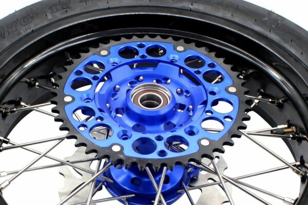 KKE 17inch KX450 KX250F 2020 KX450F 2019-2021 KX450 2019-2023 For KAWASAKI Supermoto Rims CST Tires Blue - Image 2