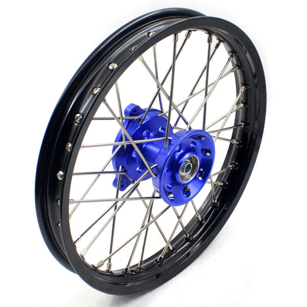 KKE 14 & 12 Kids Wheels Rims Set for YAMAHA YZ65 2018-2023 Blue - Image 5
