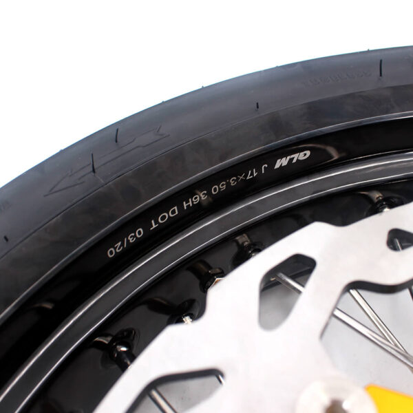 KKE 3.5/4.25*17" Supermoto Wheels For SUZUKI DRZ400SM 2005-2024 CST Tires - Image 6