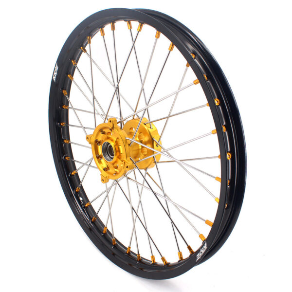 KKE 21 & 18 Enduro Rims for Suzuki RMZ250 2007-2022 RMZ450 2005 Gold Nipple - Image 5