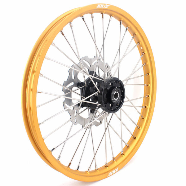 KKE 21 & 18 Enduro Gold Rims For SUZUKI RM125 2001-2007 RM250 2001-2008 - Image 17