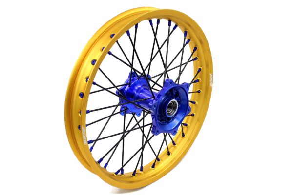 KKE 21"&19" Mx Dirtbike Cast Wheels For YAMAHA YZ125 YZ250 YZ250F YZ450F Gold Rim Black Spokes - Image 7