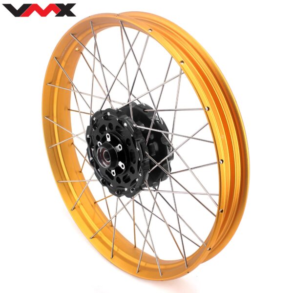 VMX 2.15*21inch Front Tubeless Spokes Wheels Fit For Honda Africa Twin CRF1000L 2016-2020 - Image 2