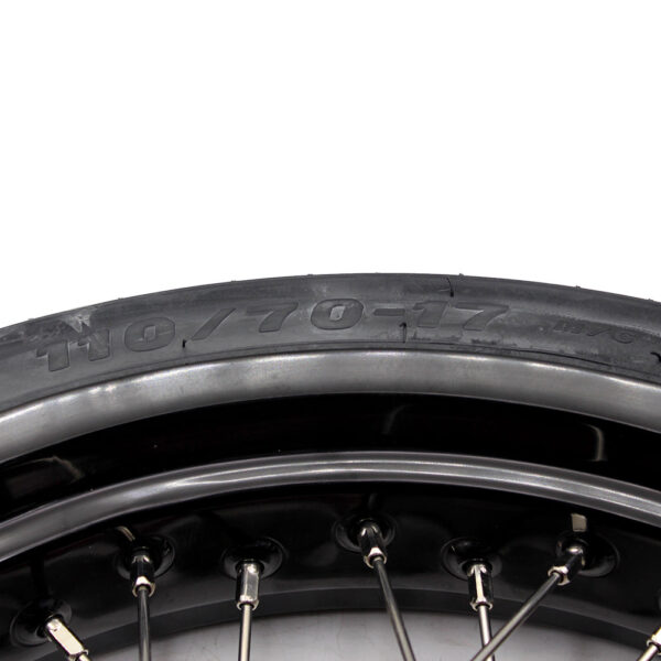 KKE 17 Inch Supermoto Wheels Tires for SUZUKI RMZ250 2007-2024 RMZ450 2005-2024 - Image 7