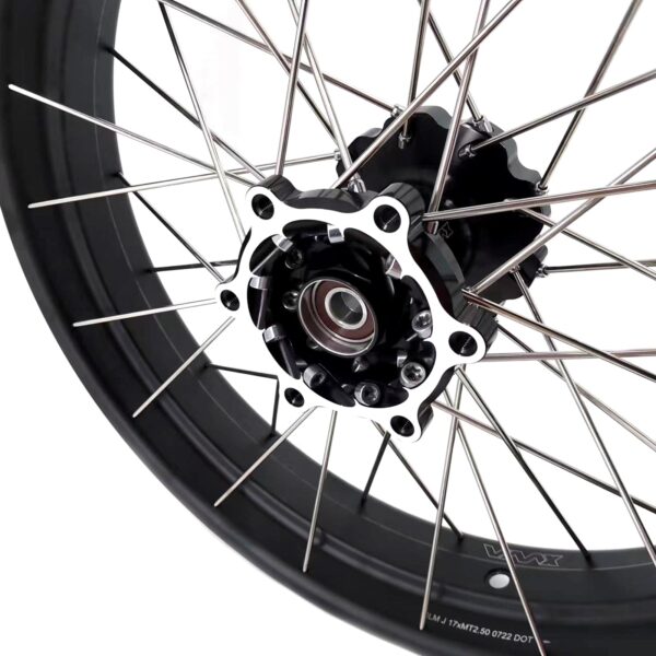 VMX 2.5*17/3.5*17 CUSH Drive Tubeless Wheels Rim For Husqvarna Svartpilen 401 2020-2021 - Image 7