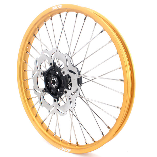 KKE 21 & 19 Dirt Bike Gold Rims for Suzuki RM125 2001-2007 RM250 2008 - Image 18