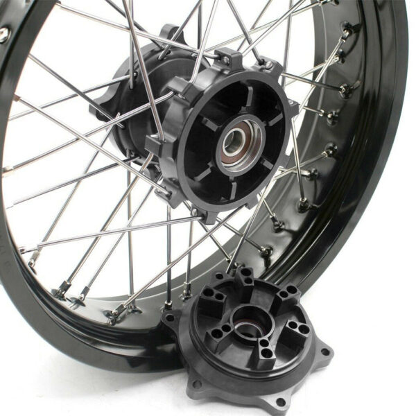 KKE 3.5/4.25 CUSH Drive Supermoto For SUZUKI DR650SE 1996-2021 Spoked Wheel Rim - Image 7