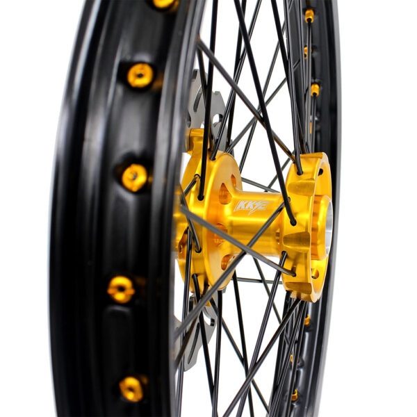 KKE 21 & 19 MX Wheels Rims for SUZUKI RMZ250 2007-2024 RMZ450 2005-2024 Black Spokes - Image 17