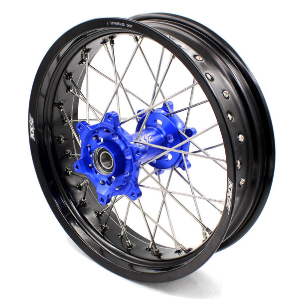 US Pre-order KKE 17inch Supermoto Wheels Set For YAMAHA WR250R 2008-2020 Blue Hub - Image 9