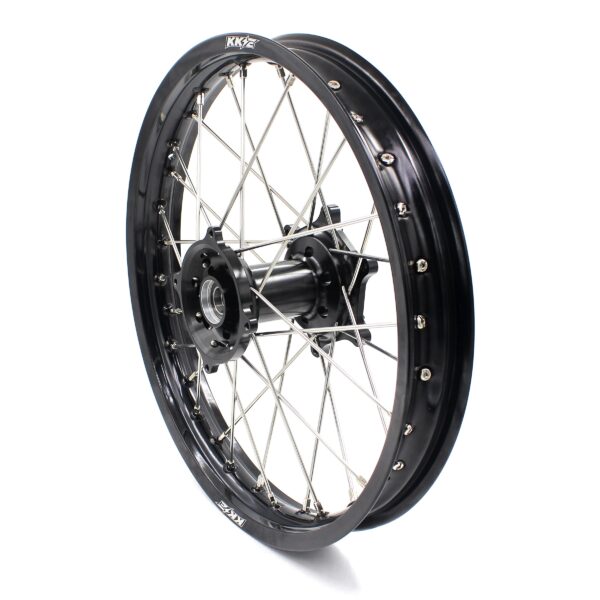 KKE 21" 19" Alloy Wheels Rims For HONDA CR125R CR250R CRF250R CRF450R Black - Image 11
