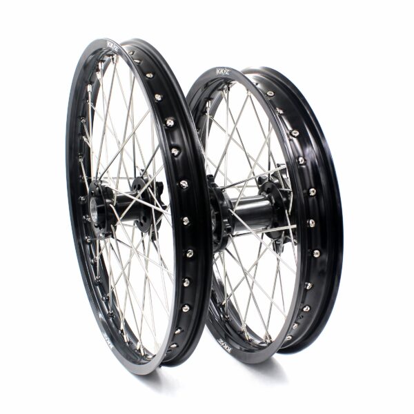 KKE 21×1.6 & 18×2.15 For HONDA CRF250L 2017 2018 2019 2020 Spoked Wheels Rims - Image 3
