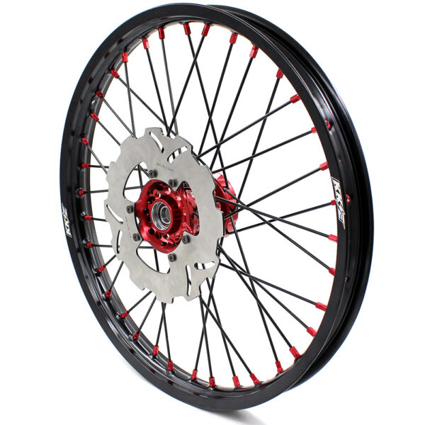 KKE 21/18 21/19 CNC MX Wheels Set For Honda XR400R 1996-2004 XR600R 1991-2000 Black Spokes - Image 5