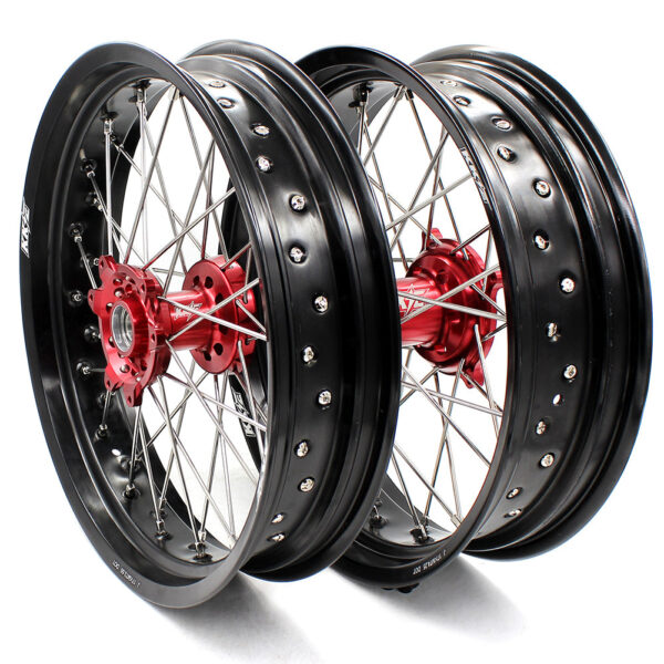 KKE 3.5 & 4.25 Supermoto Wheels for Honda CRF250R 2014-2025 CRF450R 2013-2025 CRF450X 2019-2025 - Image 2