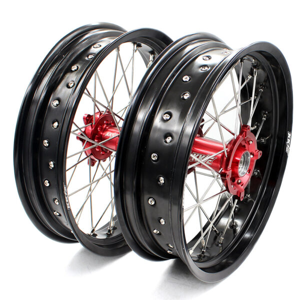 KKE 3.5 & 4.25 Supermoto Wheels for Honda CRF250R 2014-2025 CRF450R 2013-2025 CRF450X 2019-2025 - Image 3