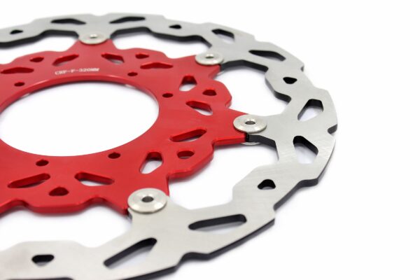 KKE Red 320MM Disc for Honda CRF250R CRF450R CRF250X CRF450X - Image 2