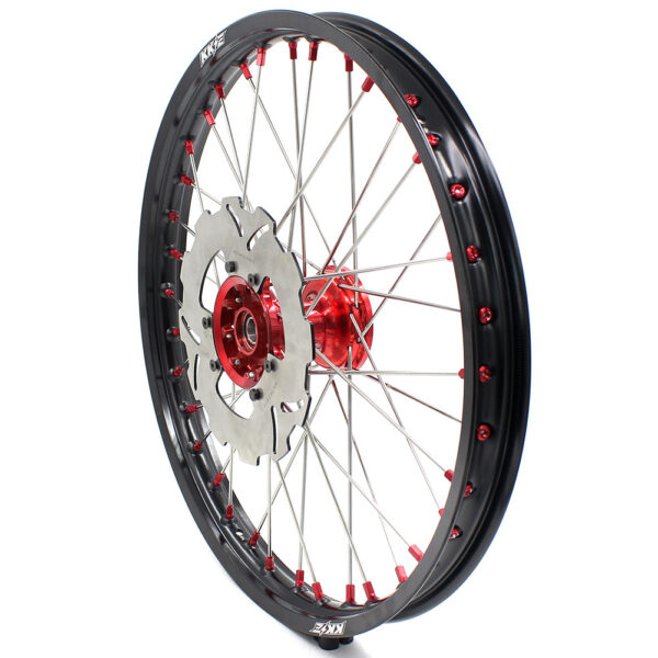 KKE 21&18 21&19 Casting Wheels for HONDA CR125R 1995-1997 CR250R 1995-1996 Disc Red Nipples - Image 8