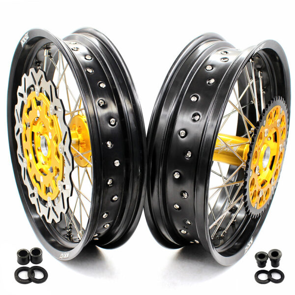KKE 17Inch Supermoto Dirtbike Wheels For SUZUKI DRZ400SM 2005-2024 - Image 20