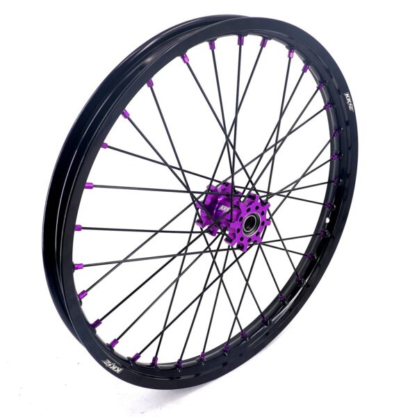 KKE Factory Stock KKE 1.6*19" & 1.85*16" Electric Dirtbike Wheels Rim For Sur Ron Light Bee-X 2019-2024 Purple - Image 5
