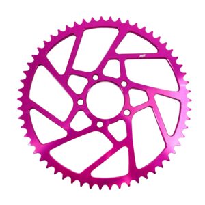 KKE Pink Purple Black Red and Blue Color Option of 58T Aluminum Sprocket For Talaria Sting MX3