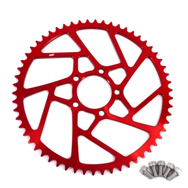 KKE Pink Purple Black Red and Blue Color Option of 58T Aluminum Sprocket For Talaria Sting MX3 - Image 5