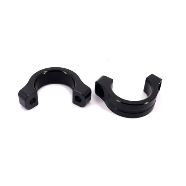 KKE Black Handlebar Risers Kit Fit Sur-Ron Light Bee X  e-Bike Bracket Clamps Pads - Image 6