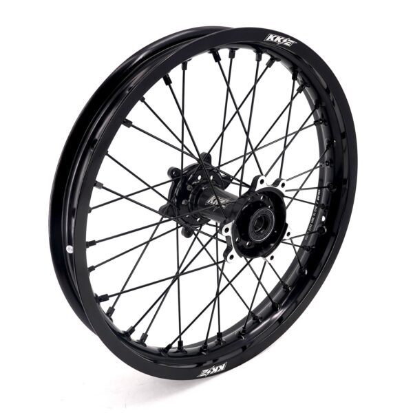 KKE Factory Stock KKE 21" & 18" E-Bike Spoke Wheels Rims Fit SurRon Ultra Bee 2023-2024 All Black - Image 11