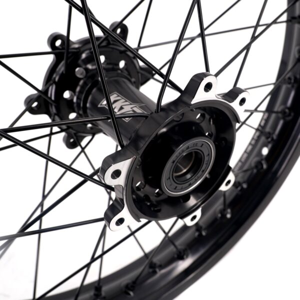 KKE Factory Stock KKE 21" & 18" E-Bike Spoke Wheels Rims Fit SurRon Ultra Bee 2023-2024 All Black - Image 12