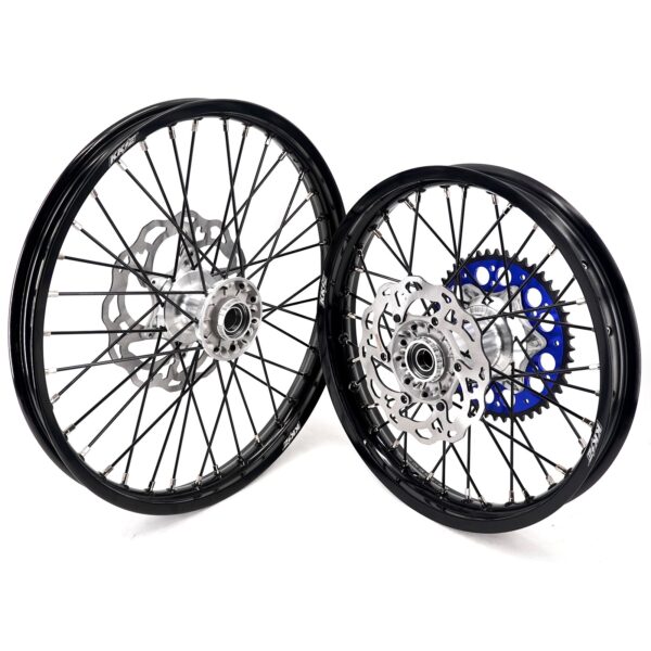 KKE 21/18 New Generation Cast Hub Billet Wheels Fit For KTM EXC XC-W XCF-W EXC-F 2000-2024 Black Spokes - Image 11