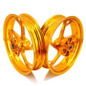 3.0*17″ & 4.0*17″ One Piece CNC forged Tubeless Wheels Fit For YAMAHA YZF R25 R3 MT-25 MT-03 2015-2022