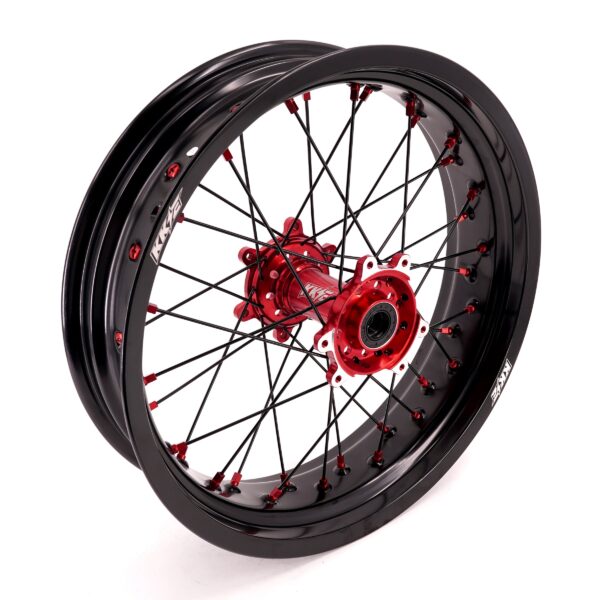 KKE Factory Stock 3.5/4.25*17" Electric Supermoto Wheels Rim Fit For SurRon Ultra Bee 2023-2024 Red - Image 3
