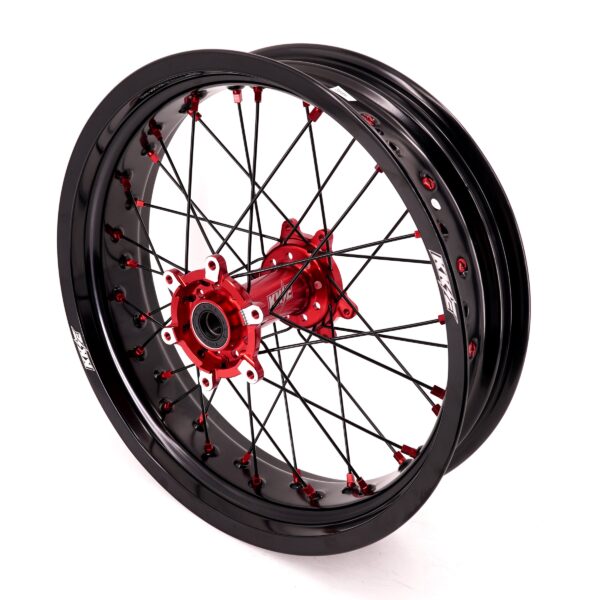 KKE Factory Stock 3.5/4.25*17" Electric Supermoto Wheels Rim Fit For SurRon Ultra Bee 2023-2024 Red - Image 5
