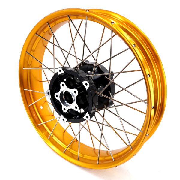 KKE 3.5*19'' & 5.0*18'' Tubeless Wheels Fit Harley Street Glide/CVO 2024 Spoked Rims - Image 3