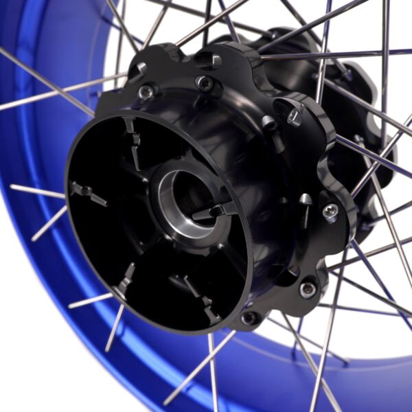 KKE 3.5*21'' & 5.0*18'' Tubeless Wheels Fit Harley Street Glide/CVO 2024 Blue Rims - Image 15