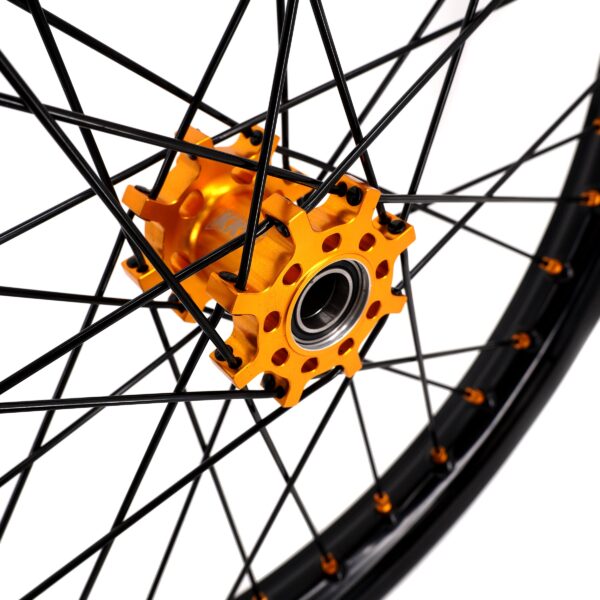 KKE Factory Stock 1.6*19" & 1.85*16" Rims Fit Talaria Sting MX3 /R MX4 E-bike Wheels Gold - Image 4