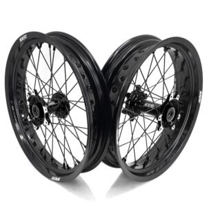 US Stock KKE 2.5*17/3.5*17 E-Bike Wheels Rim Fit For SurRon Ultra Bee 2023-2024 All Black