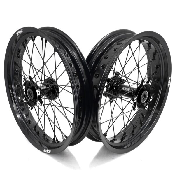 US Stock KKE 2.5*17/3.5*17 E-Bike Wheels Rim Fit For SurRon Ultra Bee 2023-2024 All Black