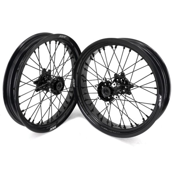 US Stock KKE 2.5*17/3.5*17 E-Bike Wheels Rim Fit For SurRon Ultra Bee 2023-2024 All Black - Image 2