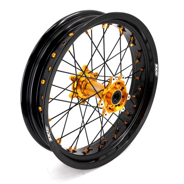 KKE Factory Stock KKE 2.5*17 & 3.5*17 E-Bike Wheels Rim Fit For SurRon Ultra Bee 2023-2024 Gold Hubs - Image 8