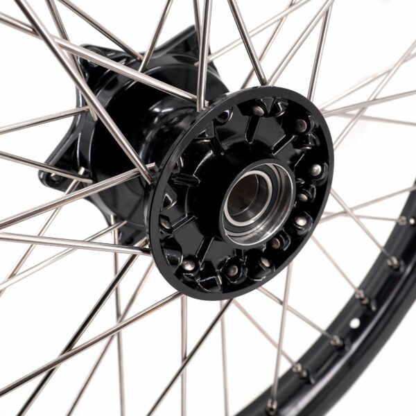 KKE 21"&19" Mx Dirtbike Casting Wheels For YAMAHA YZ125 YZ250 YZ250F YZ450F Black Hub - Image 4