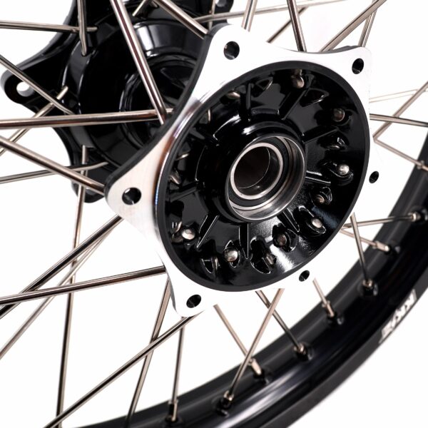 KKE 21"&19" Mx Dirtbike Casting Wheels For YAMAHA YZ125 YZ250 YZ250F YZ450F Black Hub - Image 9