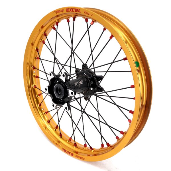 US Stock KKE 21" & 18" Electric Dirtbike Wheels Takasago EXCEL Rims Fit SurRon Ultra Bee 2023-2024 Black&Gold - Image 12