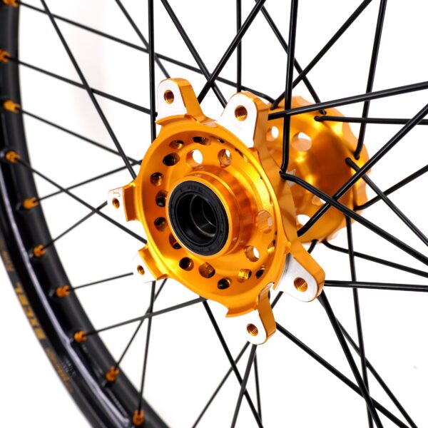US Stock KKE 21" & 18" Electric Dirtbike Wheels Takasago EXCEL Rims Fit SurRon Ultra Bee 2023-2024 Gold Nipples - Image 8