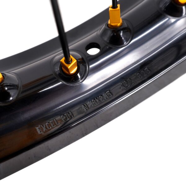 US Stock KKE 21" & 18" Electric Dirtbike Wheels Takasago EXCEL Rims Fit SurRon Ultra Bee 2023-2024 Gold Nipples - Image 14