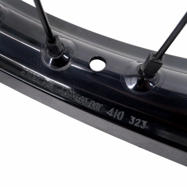 US KKE 1.6*19" & 1.85*16" E-Moto Wheels Excel Takasago Rims For E-Ride Pro-ss 2024 Black - Image 8